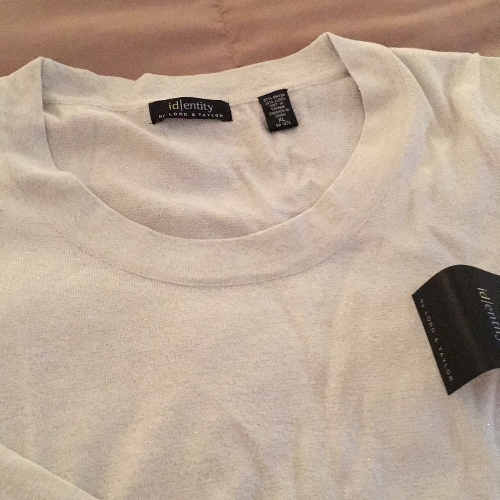 Sparkle grey top